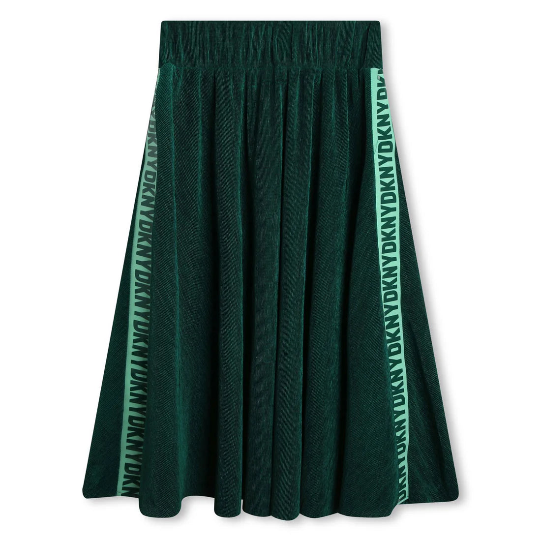 Adventurine Logo Trim Midi Skirt