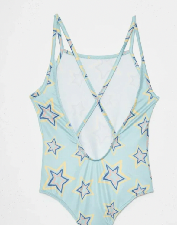 Mint Stars Swimsuit